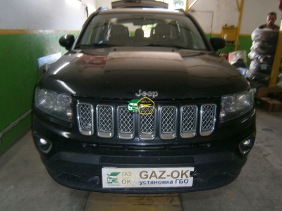 Установка ГБО на авто Jeep Compass газ на машину Gaz Ok Газ ОК Киев